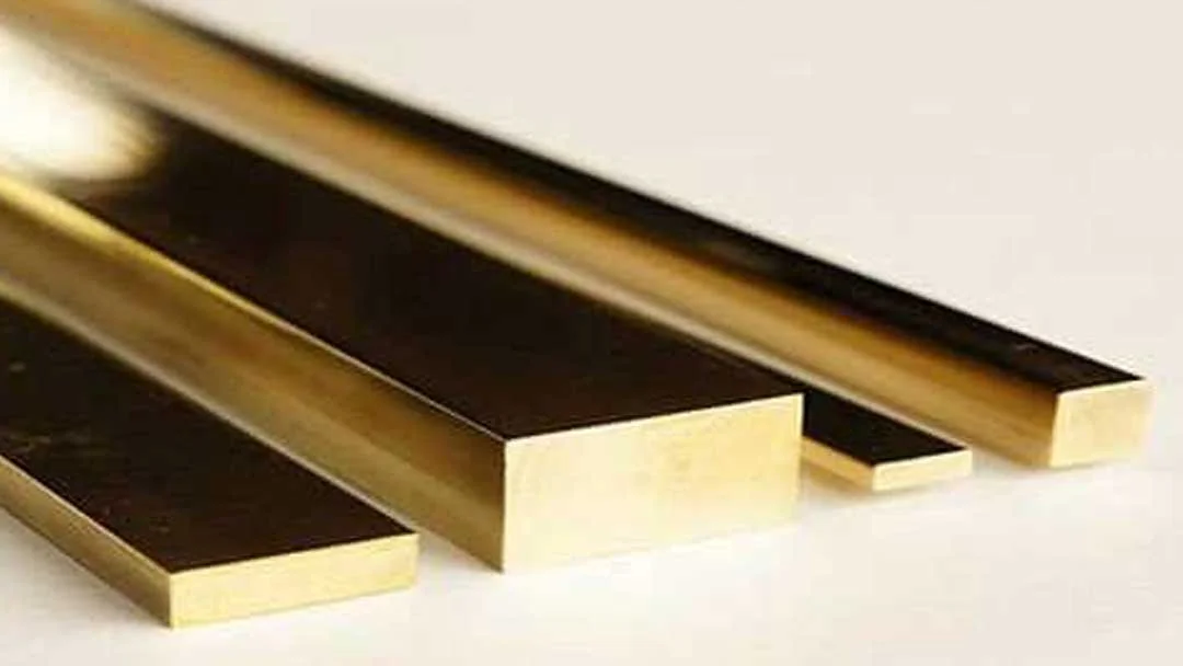C360 Brass Round Rod – 4" OD X 1/2" Long, Solid Half Hard Bar Stock For Machining